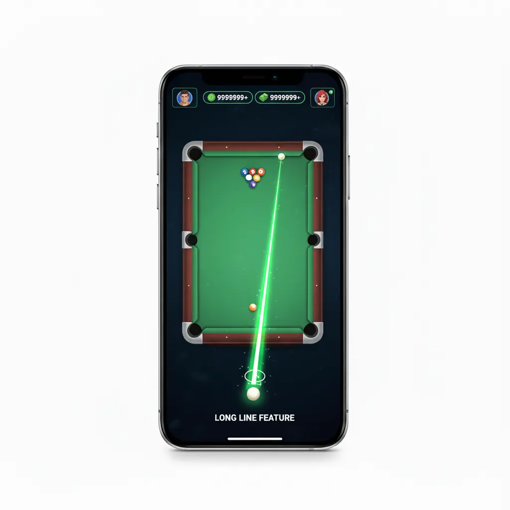 8 Ball Pool long aim