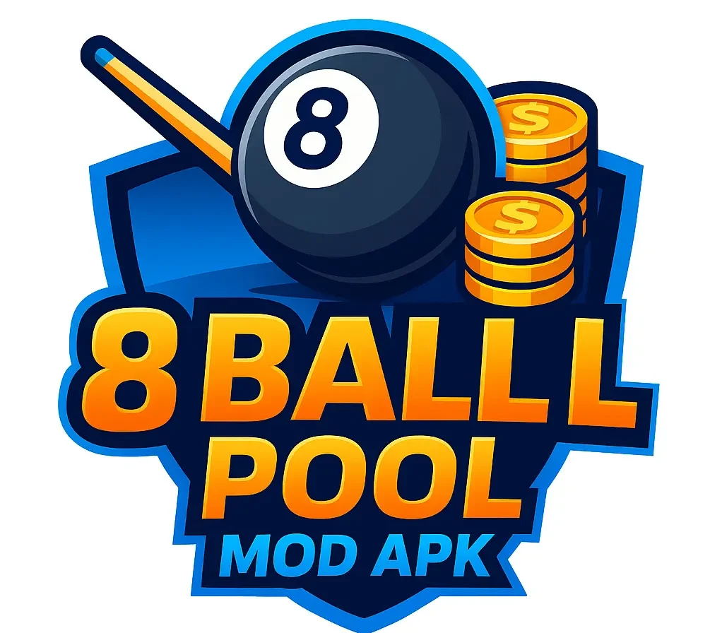 8 ball pool mod apk logo